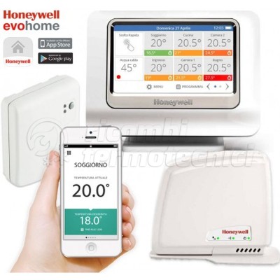 CRONOTERMOSTATO HONEYWELL KIT EVOHOME CONNECTED PACK