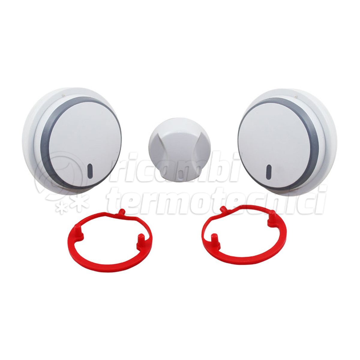 VAILLANT KIT MANOPOLE GRIGIE (3 PZ.)