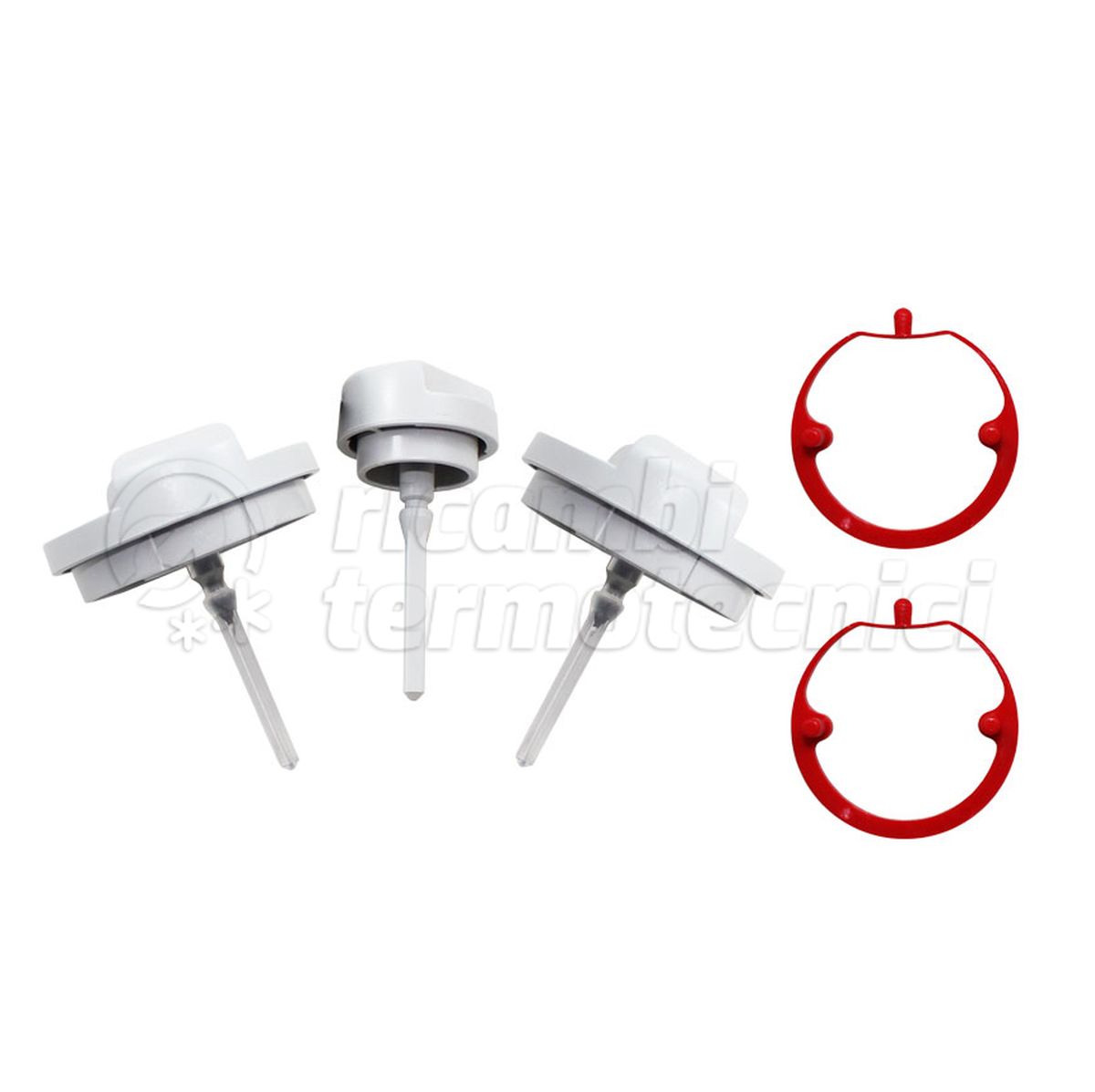 VAILLANT MANOPOLE GRIGIO, KIT DI 3 PZ.