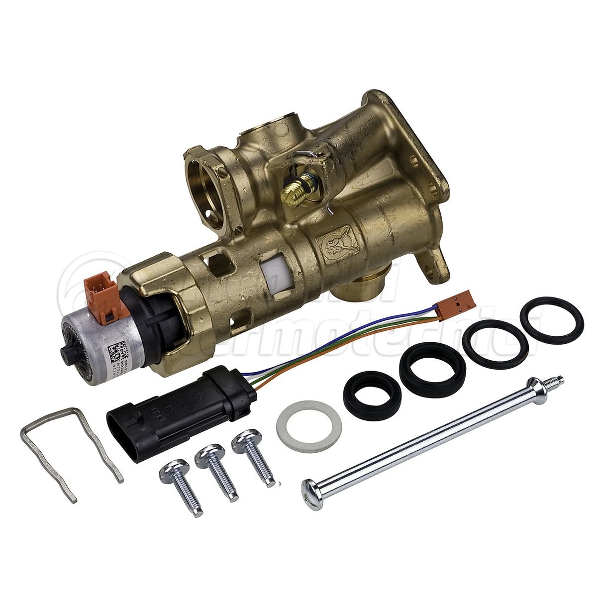 VAILLANT VALVOLA TRE VIE, OTTONE, CON ADATTATORE