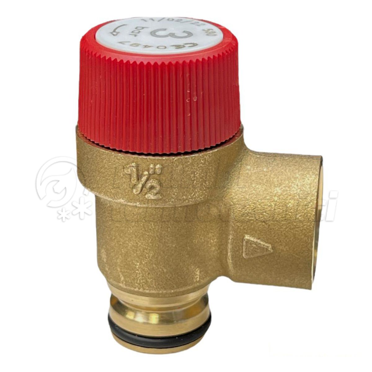 VALVOLA SICUREZZA INNESTO OR-1/2"F 3BAR COMPATIBILE HERMANN-BAXI