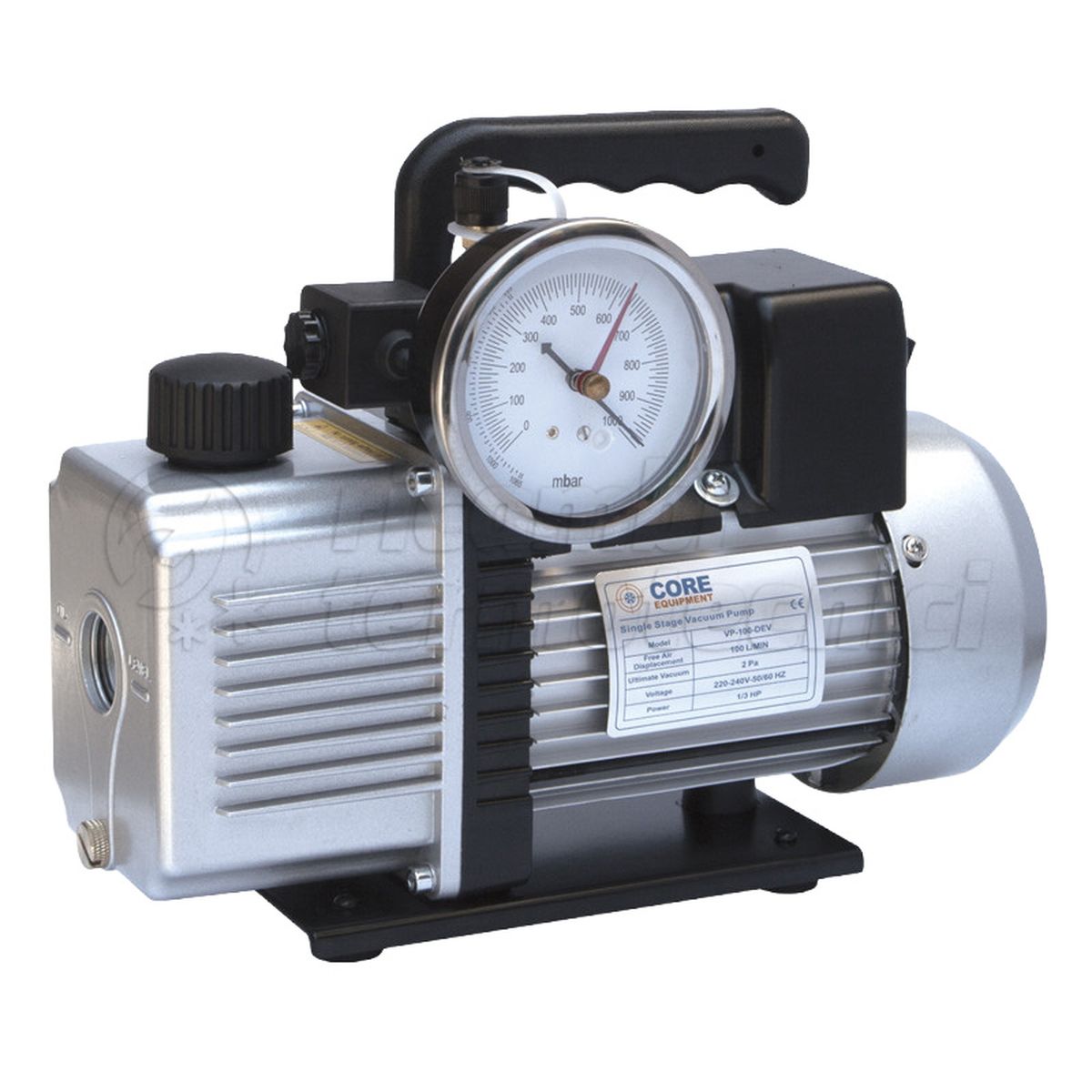 225SV-32-POMPA VUOTO 70 LT.X R32-R410 DOPPIO STADIO  EL+VAC
