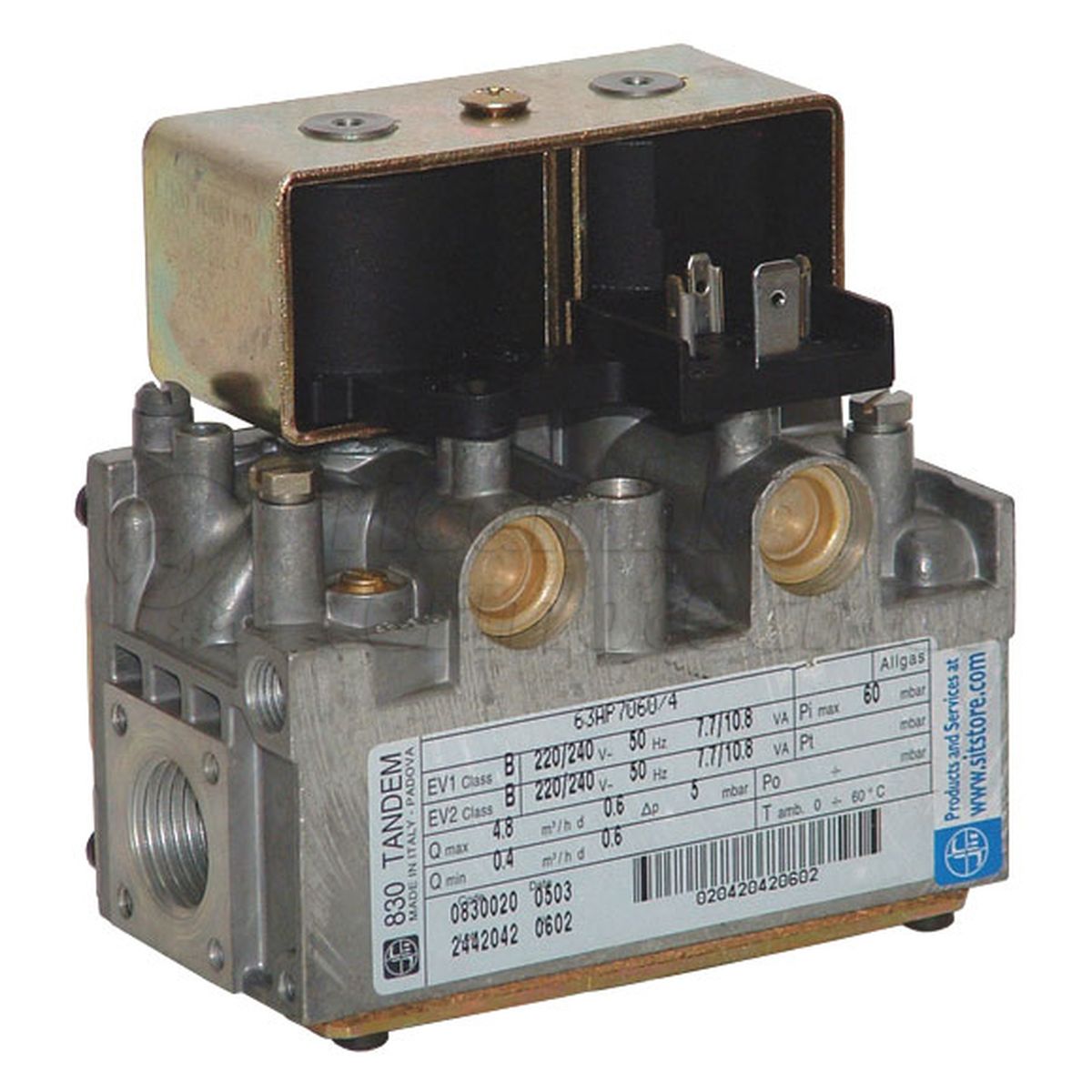 VALVOLA GAS SIT NOVA 0830010