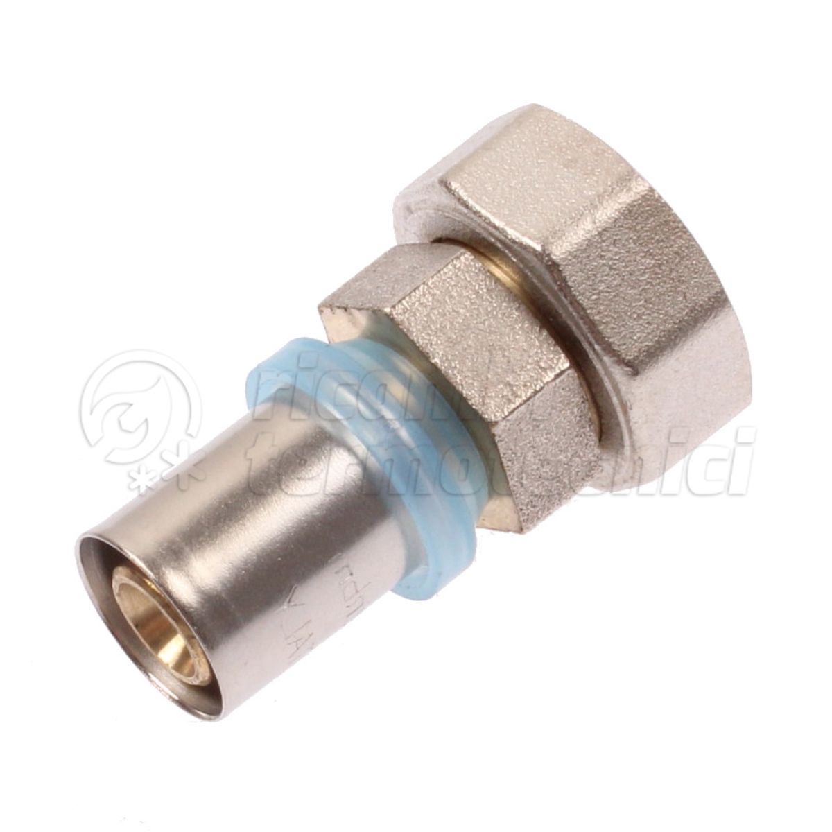 RACCORDO A PRESSARE DIRITTO 16X2-3/4"F PER TUBO MULTISTRATO METALLO-PLASTICO
