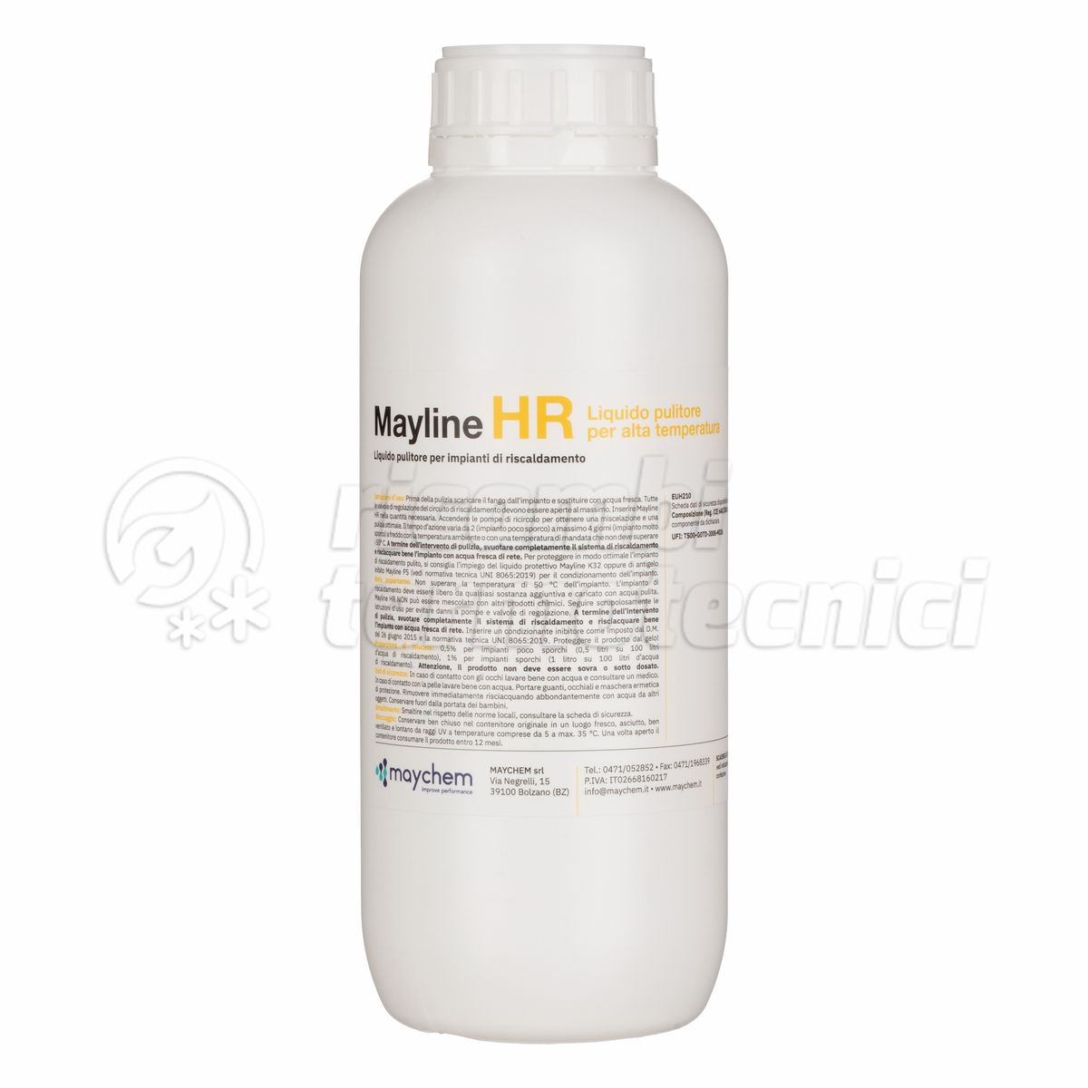 MAYCHEM PULITORE IMPIANTI RISCALDAMENTO ALTA TEMPERATURA  LT1