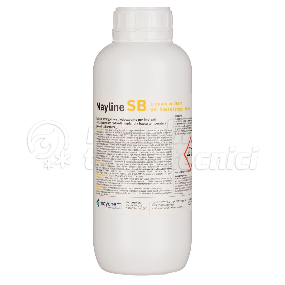 MAYCHEM PULITORE DEFANGANTE E SANIFICANTE/BIOCIDA BASSA TEMPERATURA