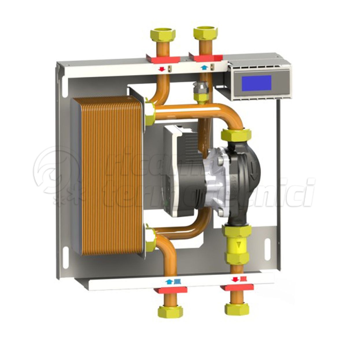 MX115/1HBL MINI - MODULO INTERF. CALDAIA/TERMOPR.+CENTR. ELETT. DI COMANDO -35 KW