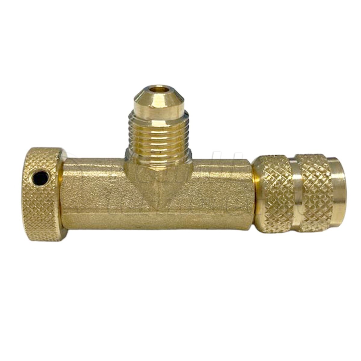 RUBINETTO 90° PREMI VALVOLA 5/16 SAE M X 5/16 SAE F GIRELLO