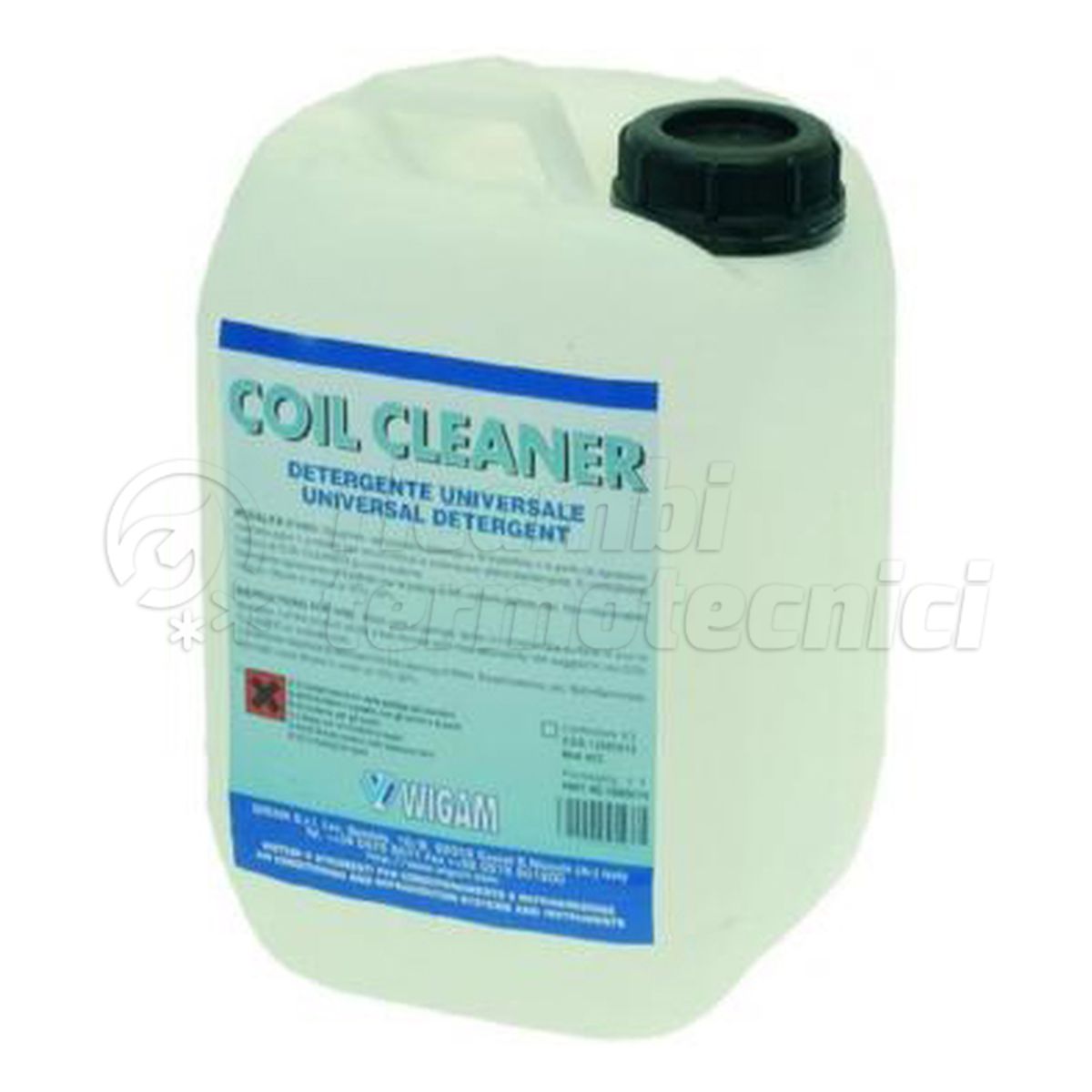 WIGAM COIL CLEANER DETERGENTE LIQUIDO CONCENTRATO PER U.E. TANICA DA 5KG