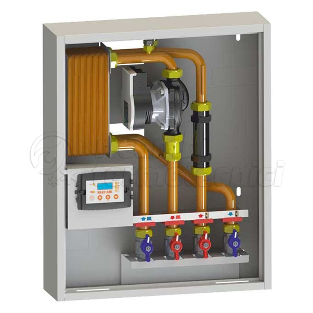 MX135/1 SLX MINI-MODULO INTERFAC.CALDAIA/TERMOP.+CENTRALINA ELETTR.  - 30 KW