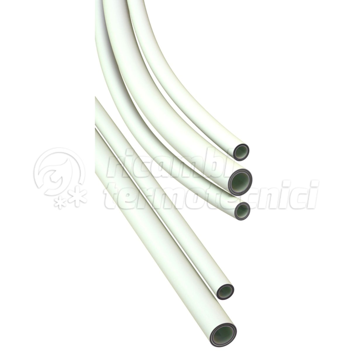 TUBO T-FIX MULTISTRATO BIANCO PE-RT BARRA 4MT D=26X3