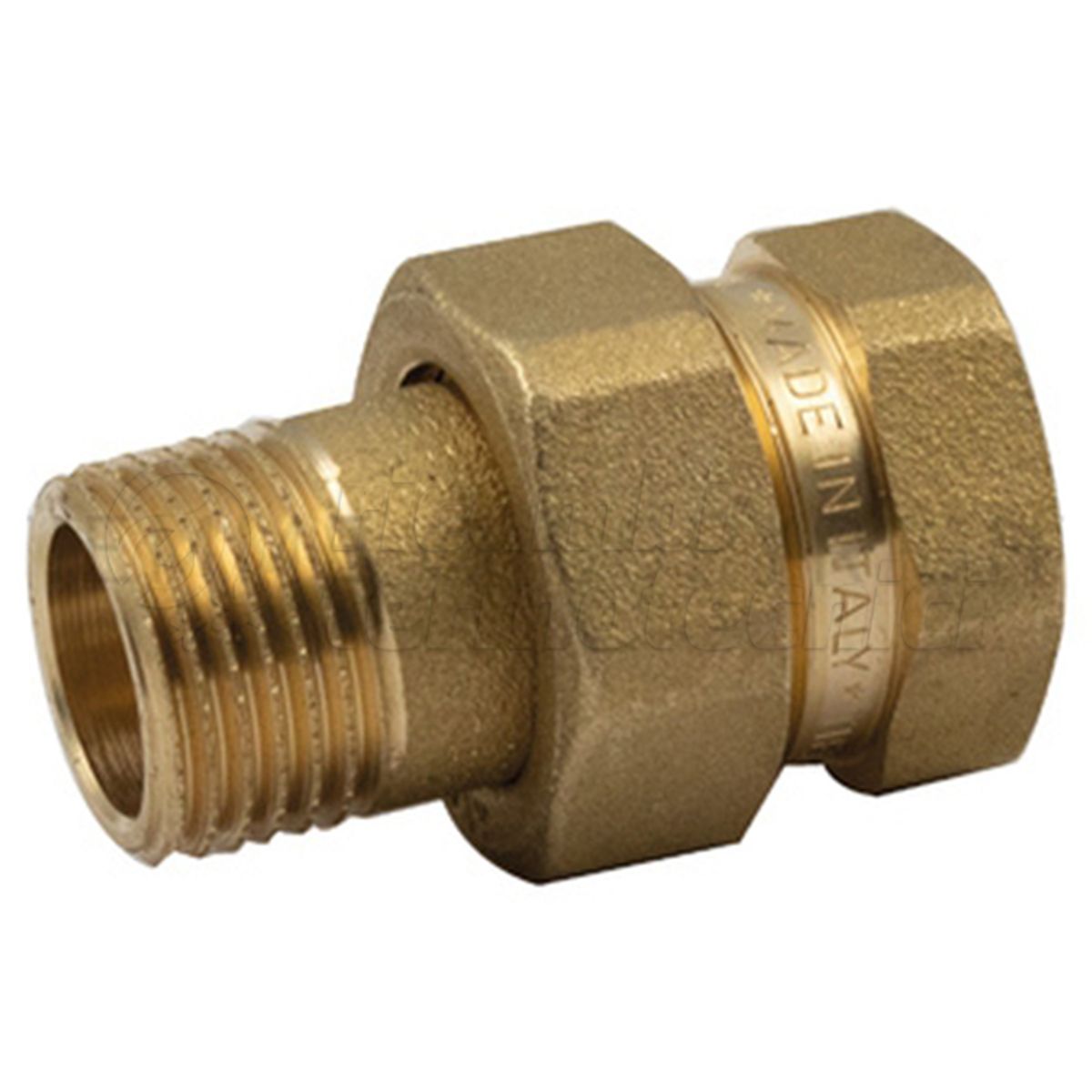 RACC. DIRITTO TRE PEZZI 1/2''X1/2''