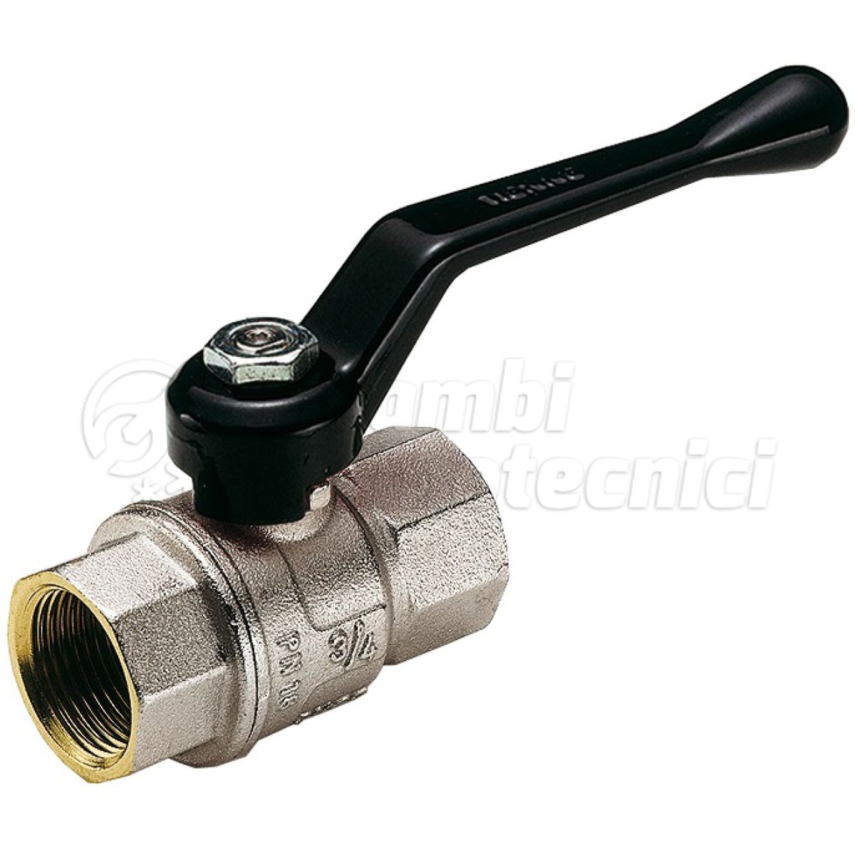 VALVOLA SFERA PER ACQUA 3'' FF CON LEVA