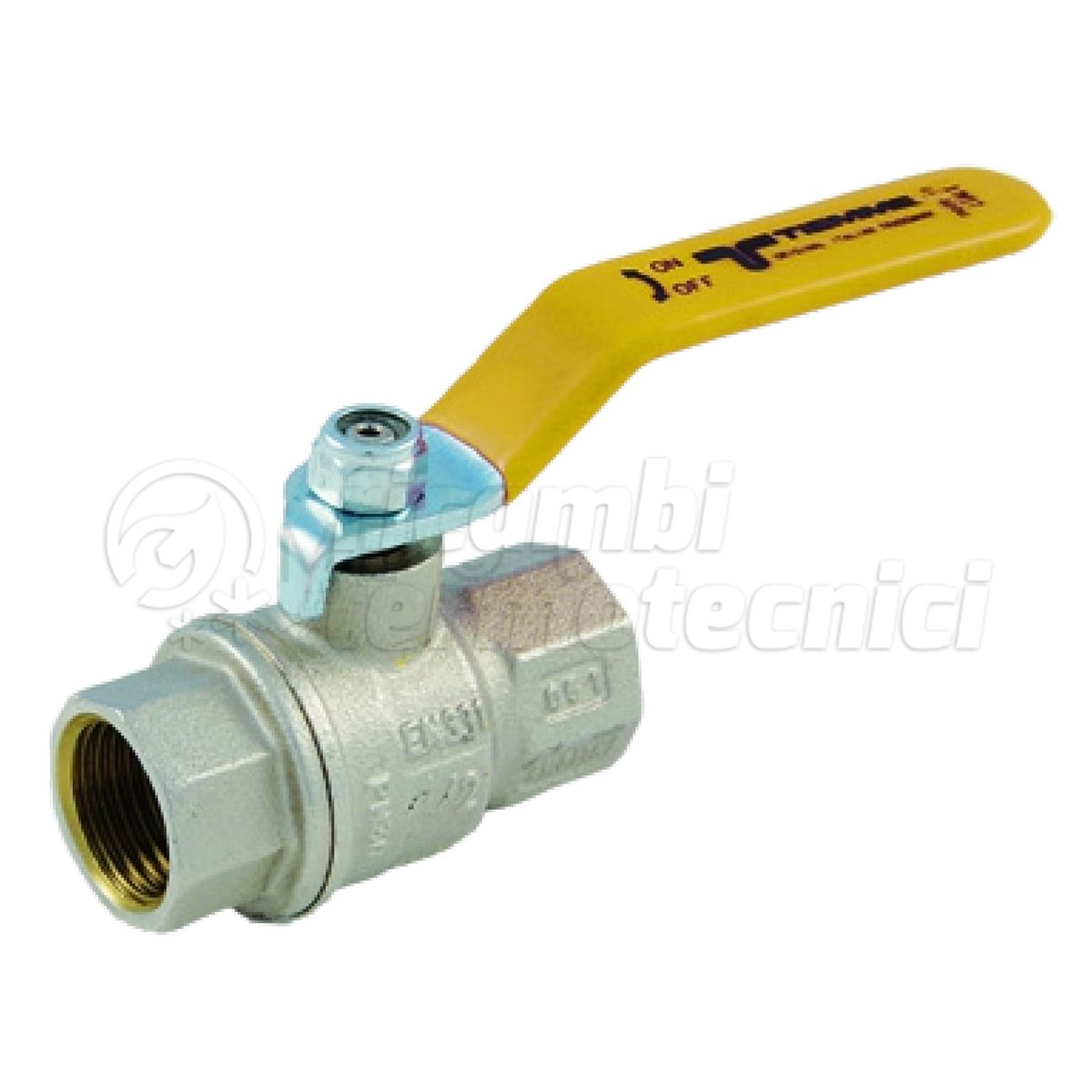VALVOLA SFERA X GAS 4'' FF C/LEV EN 331