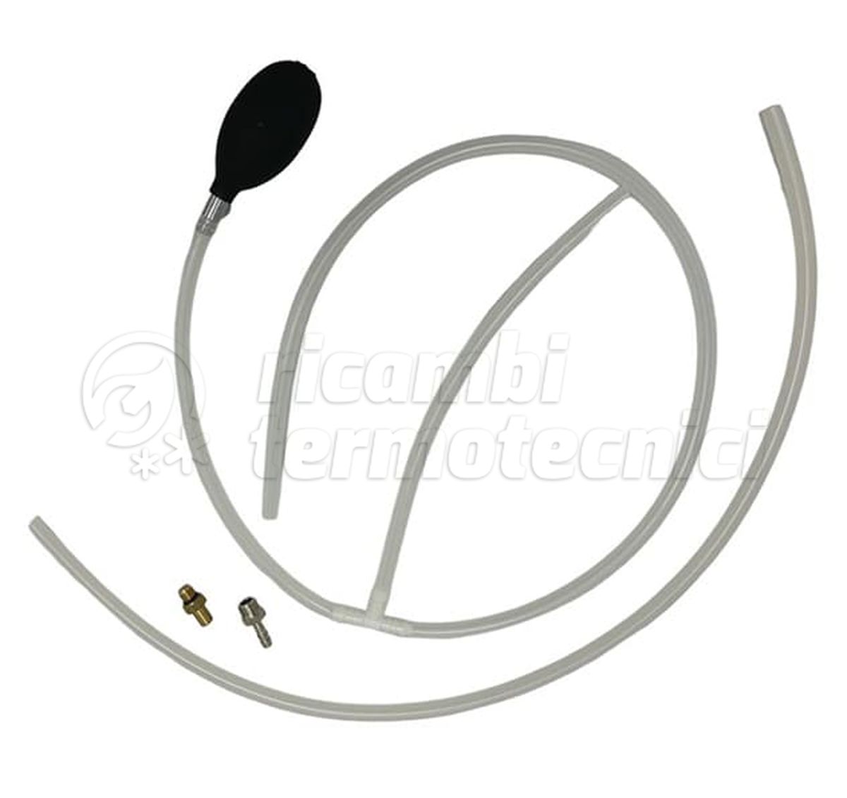KIT PER PROVA TENUTA IMPIANTI GAS COMPOSTO DA (TUBETTI-POMPETTA-RACCORDI)