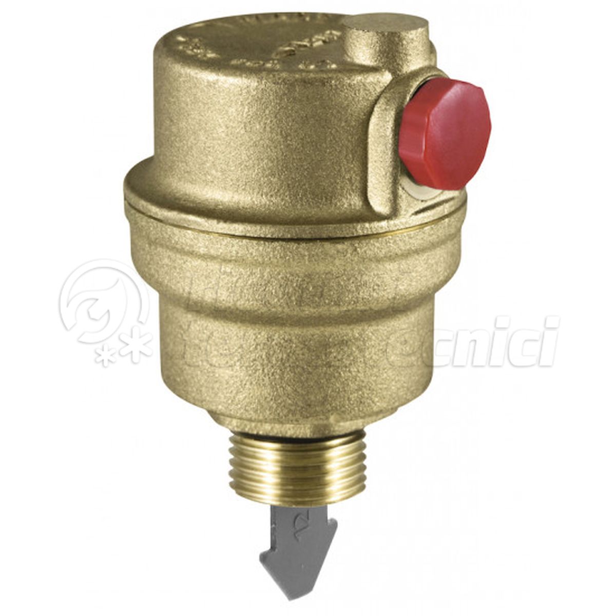 VALVOLA AUTOMATICA SFIATO ARIA MINILUFT CON ROMPIBOLLA 1/2''