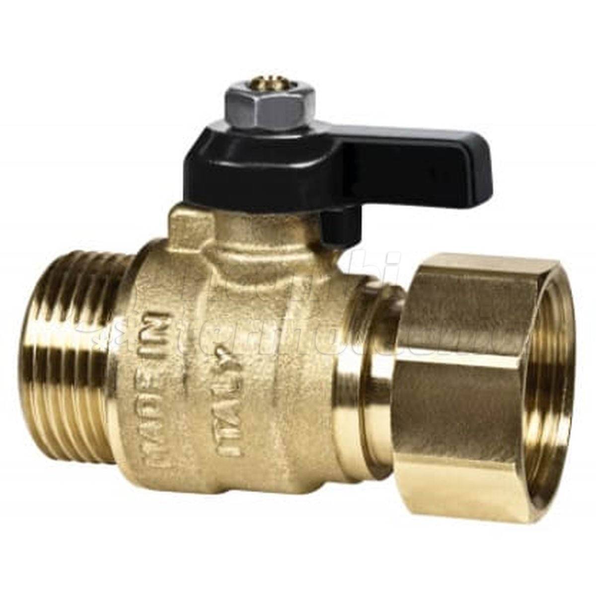 VALVOLA A SFERA CON ATTACCO GIREVOLE 3/4" X FILTRO MG1