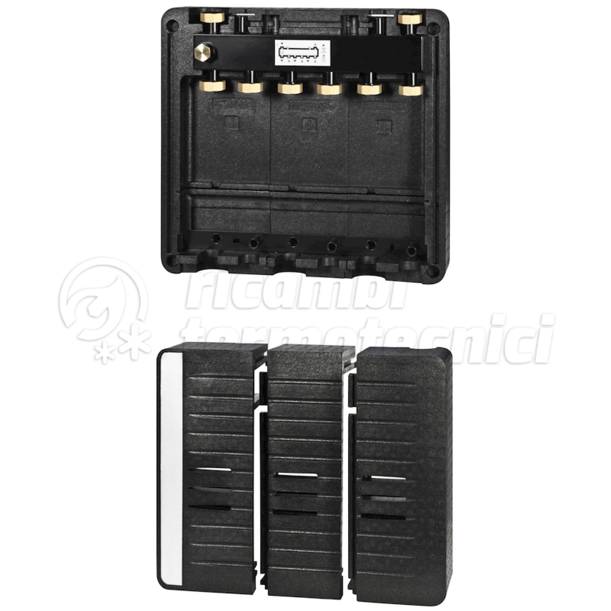 MODULO DISTRIBUZIONE MULTIMIX 2 ZONE PER IMPIANTI TERMICI 1''