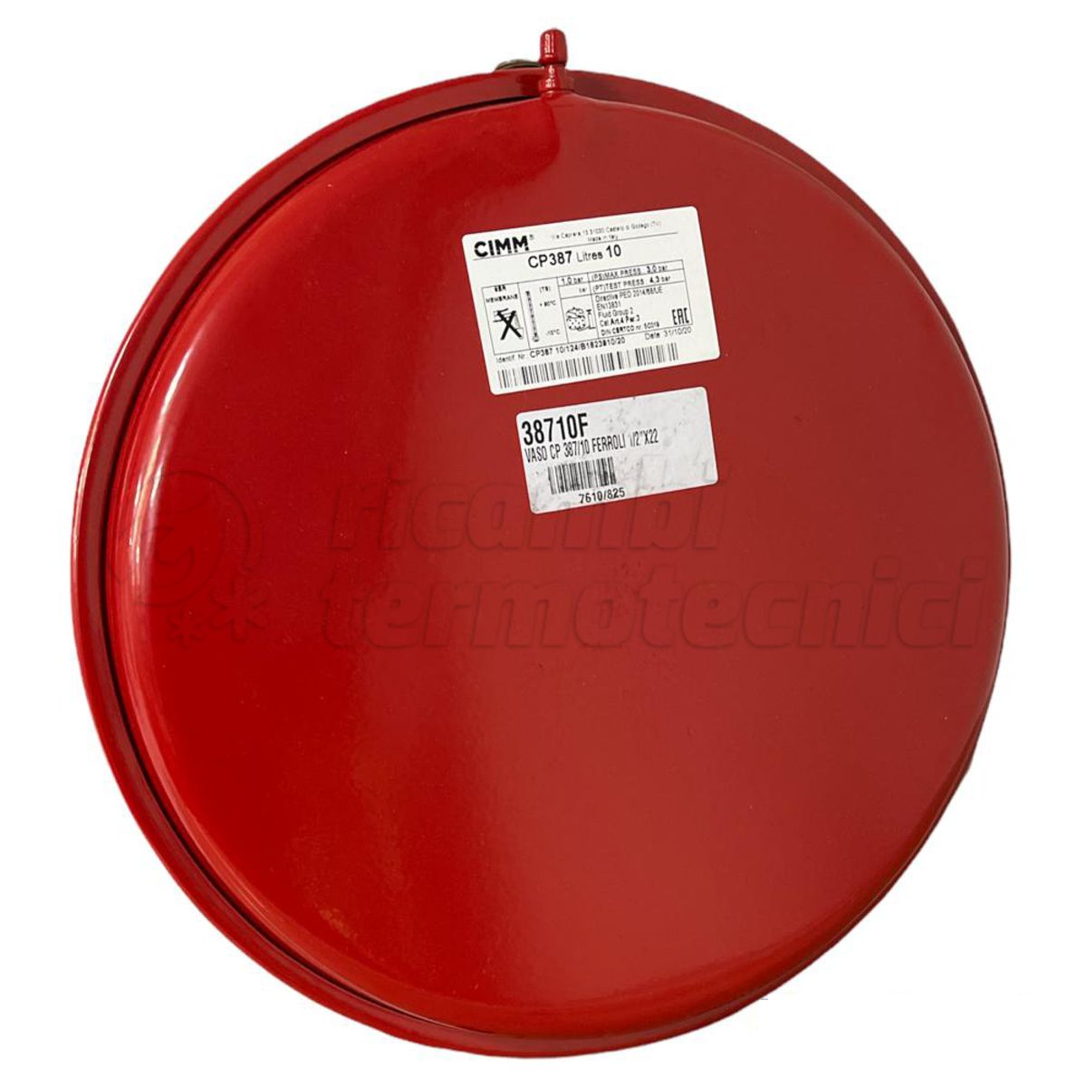 VASO CIRCOLARE LT.10 387 TIPO FERROLI 1/2"
