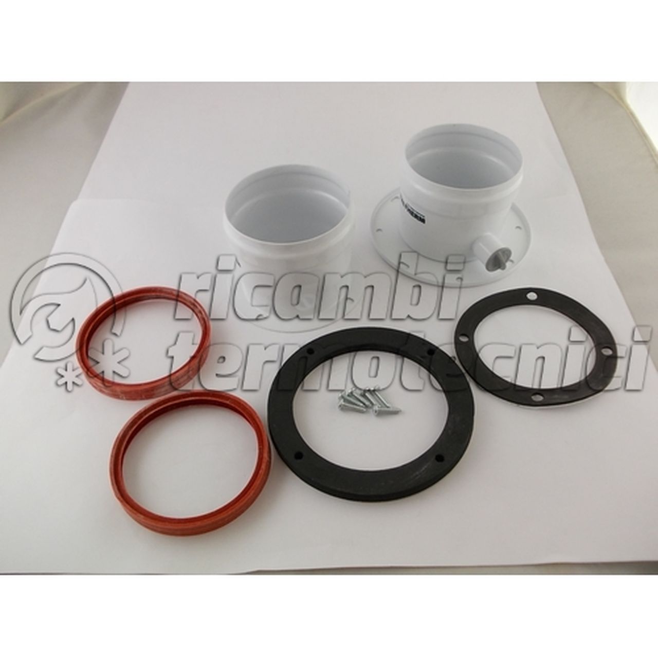 ITALTHERM KIT ATTACCHI FLANGIATI ASP./SCAR. D. 80/80