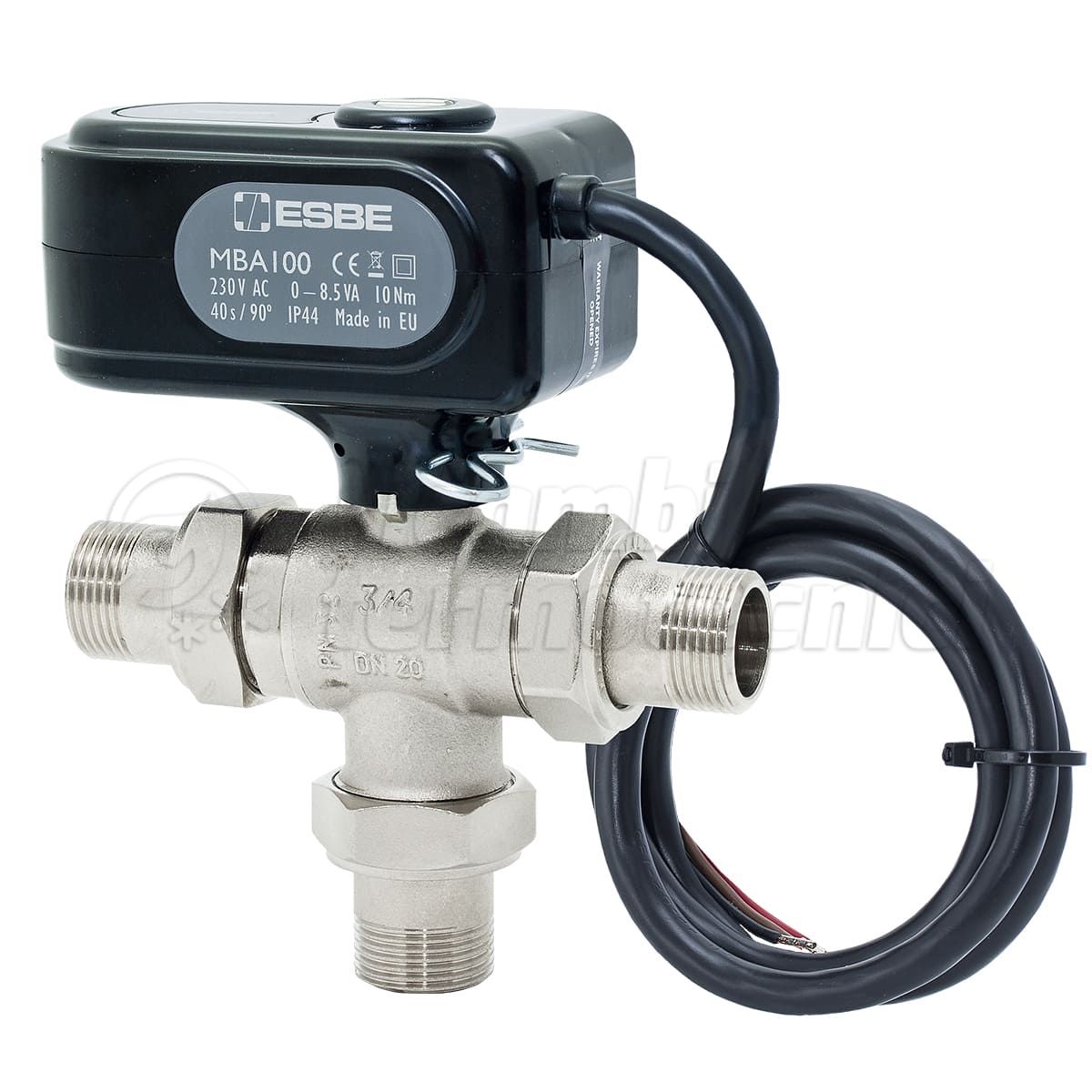 VALVOLA  ZONA MOTORIZZATA 3 VIE ESBE MBA132 G3/4" MMM WA 230VAC 2-P 10NM