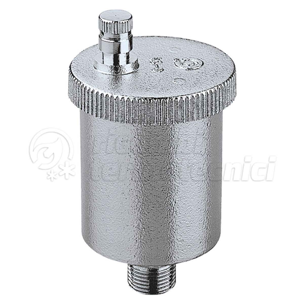 VALVOLA SFOGO AUTOMATICO CALEFFI 3/8"M CROMATA