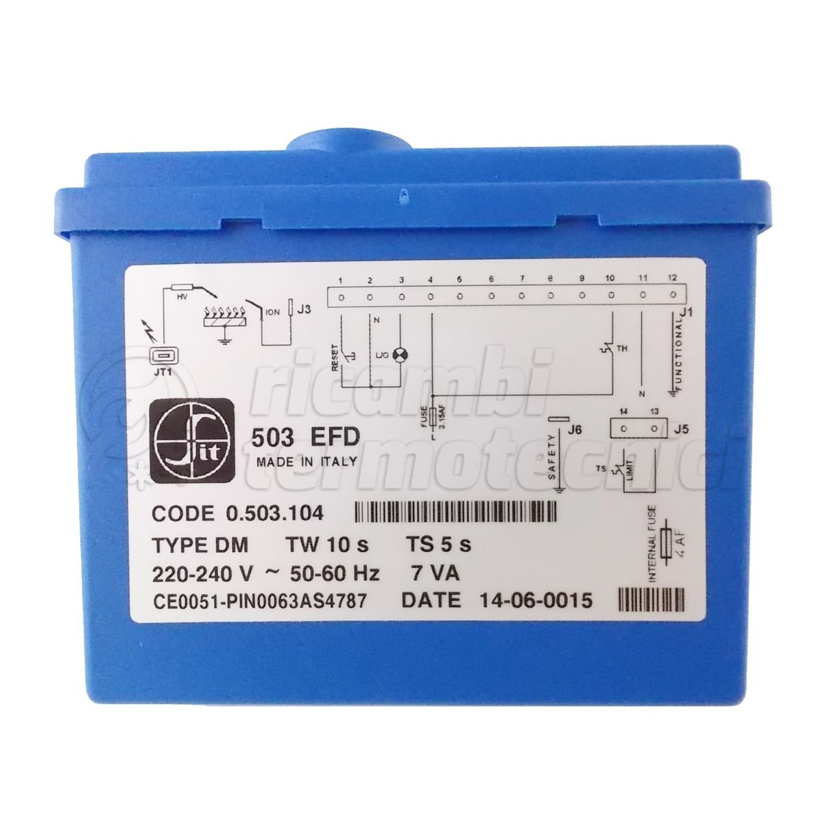 SCHEDA ACCENSIONEX VALVOLA GAS 845 0503104
