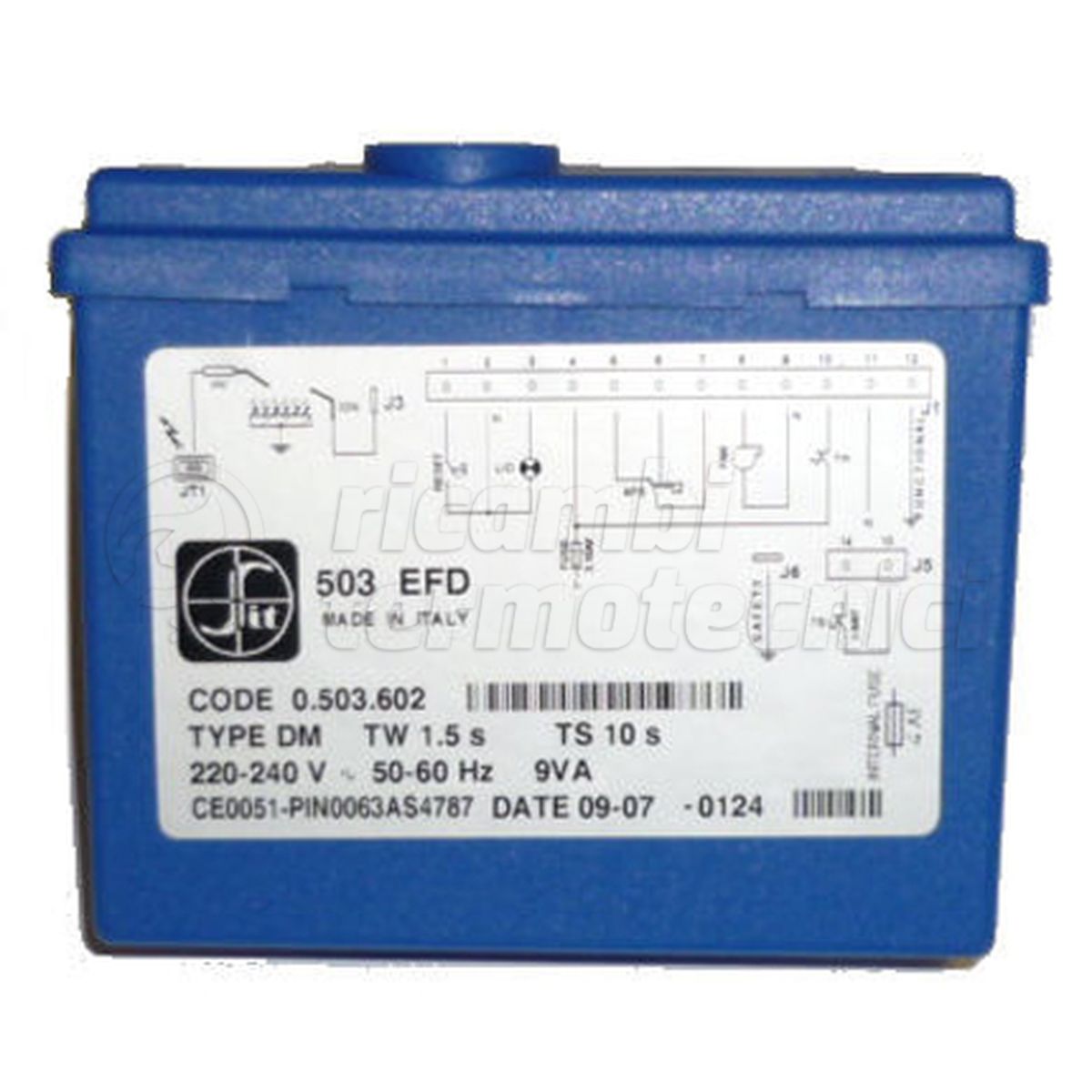 SCHEDA ACCENSIONE X VALVOLA GAS 845 503602 SIT