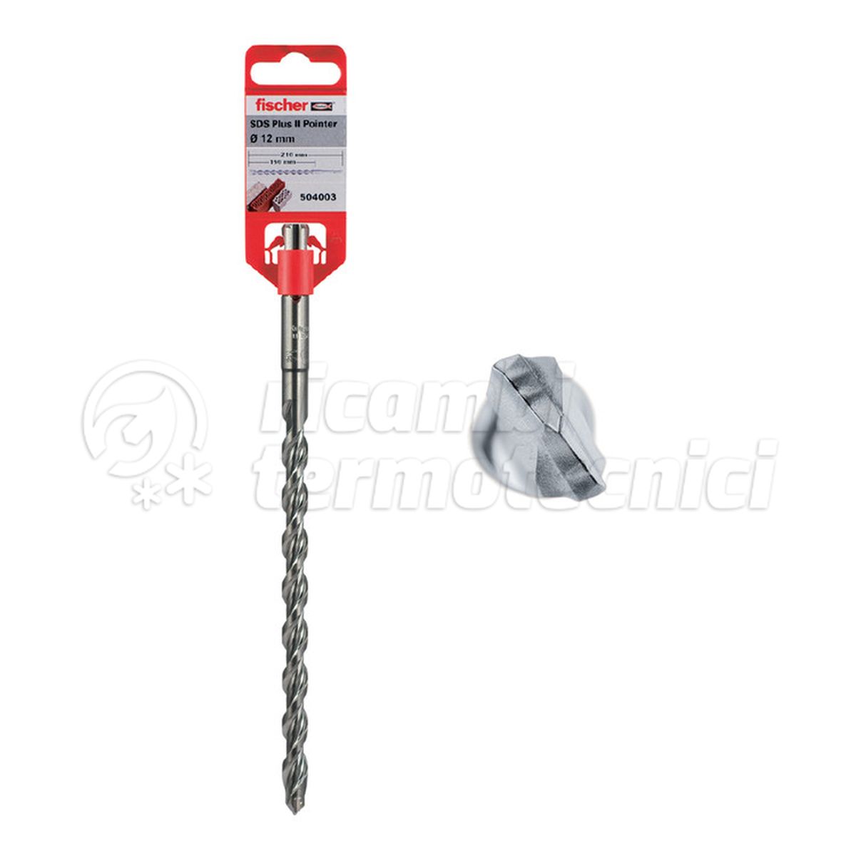 PUNTA ACCIAIO CON ATTACCO SDS PLUS II 10/100/160 FISCHER