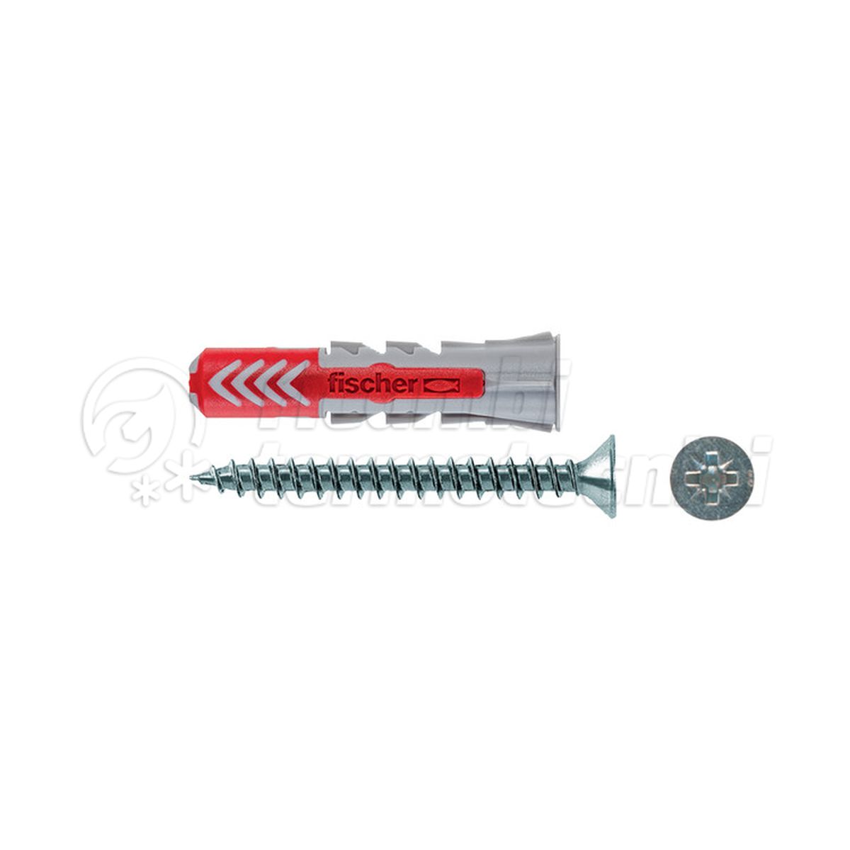 TASSELLO CON VITE TESTA SVASATA PIANA DUOPOWER 5 S -100 PZ FISCHER