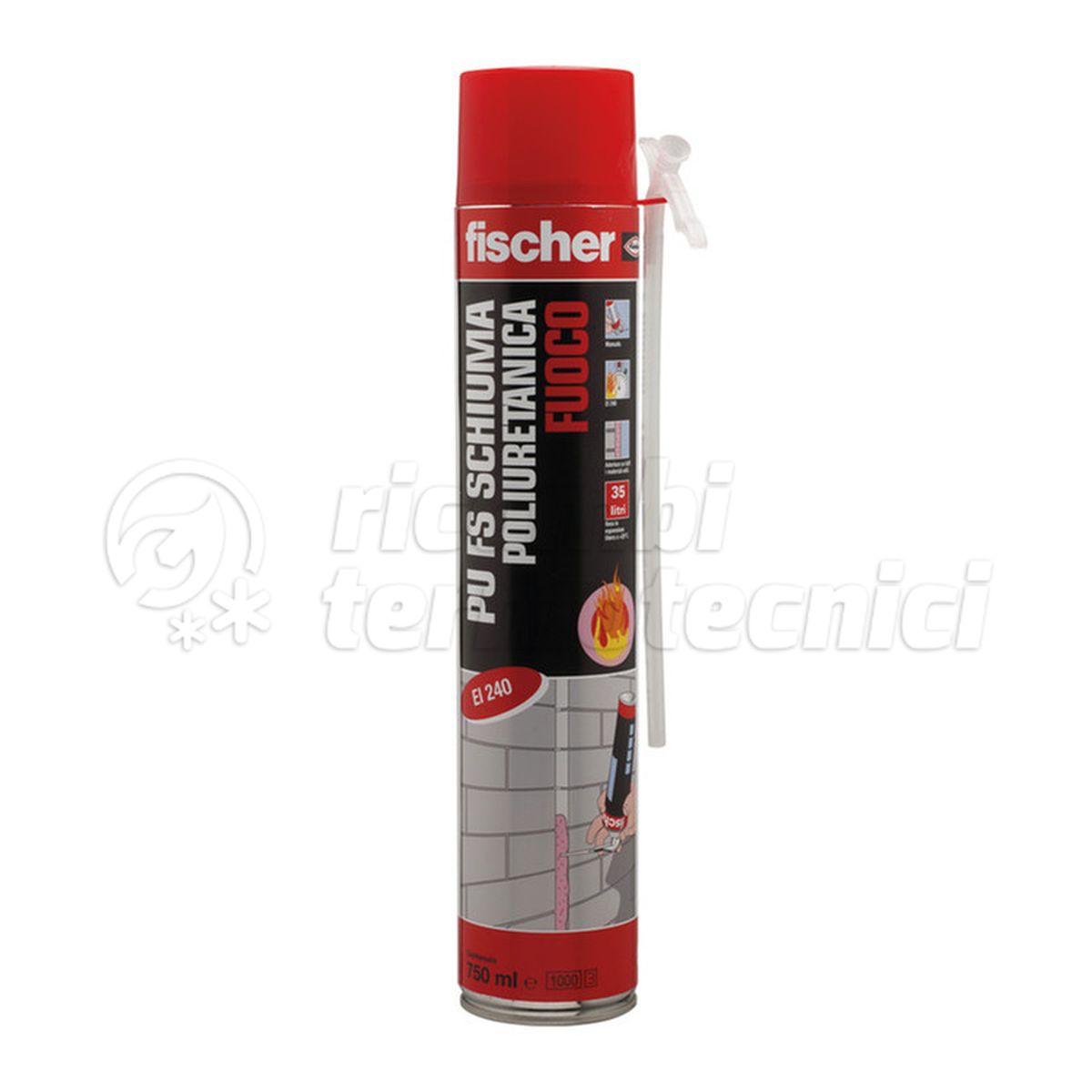 SCHIUMA POLIRETANICA FUOCO PU FS 750 FISCHER 