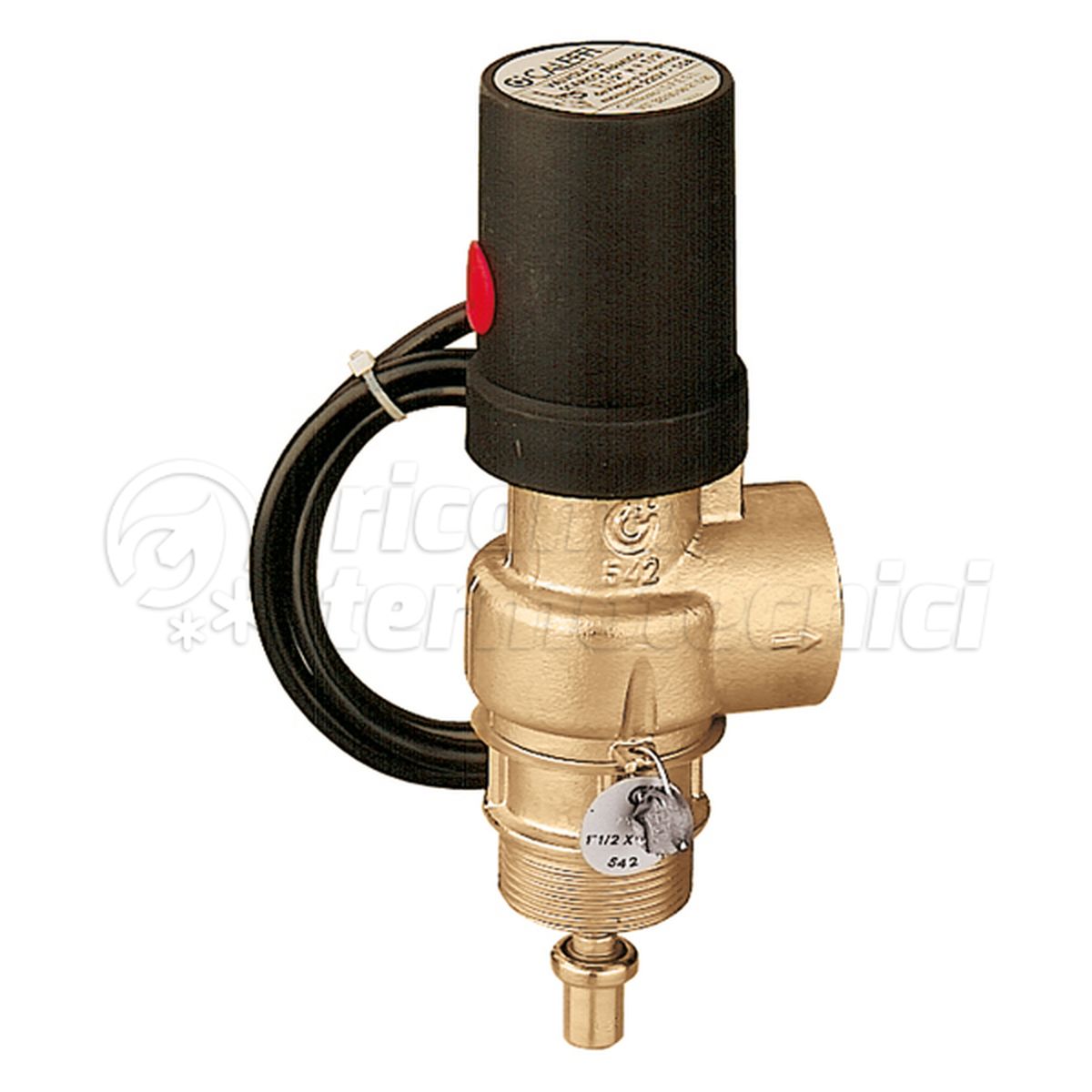VALVOLA.SCARICO.TERMICO .542 CALEFFI 1"1/2M X 1"1/2F