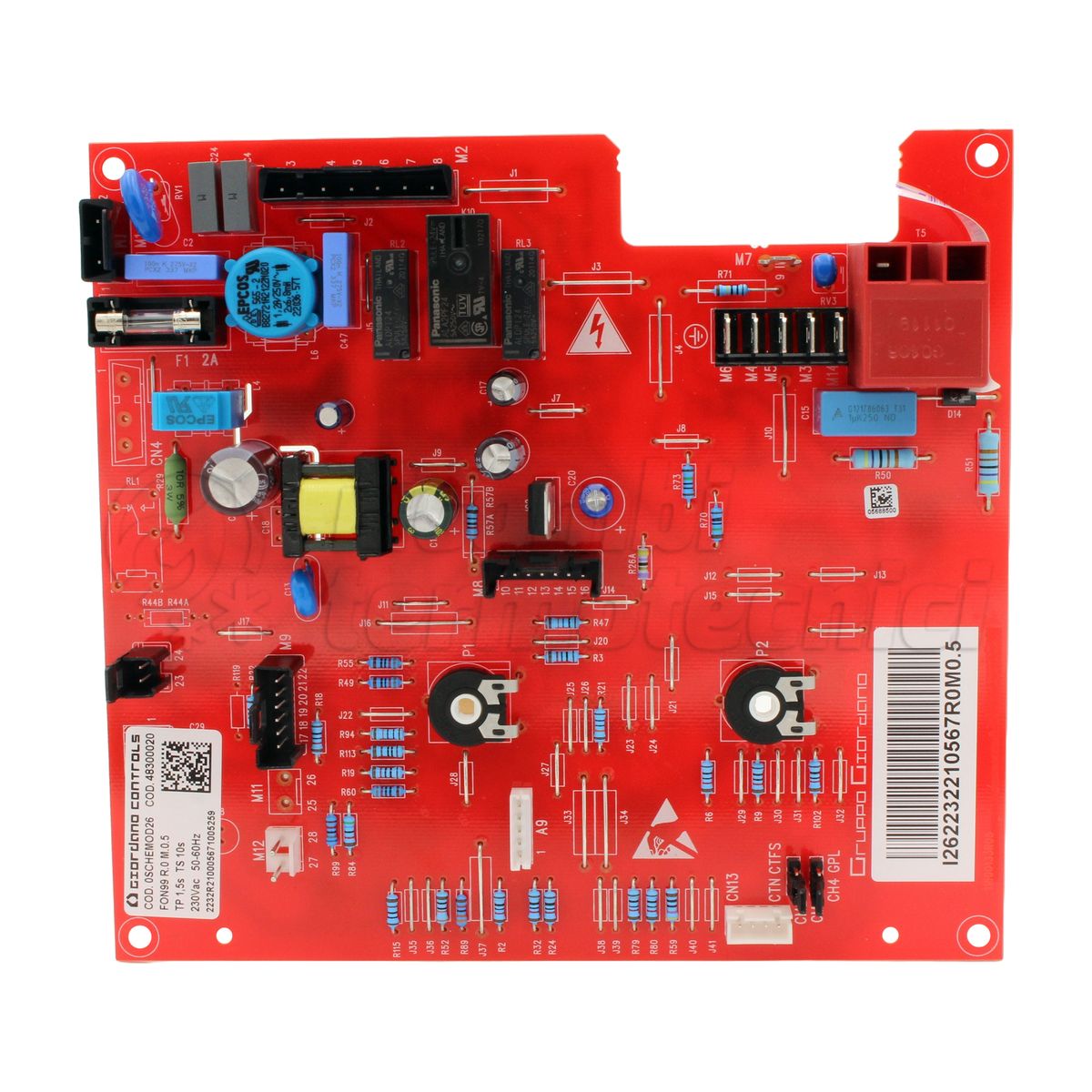 FONDITAL SCHEDA COMPATTA OPENTHERM GENIUS