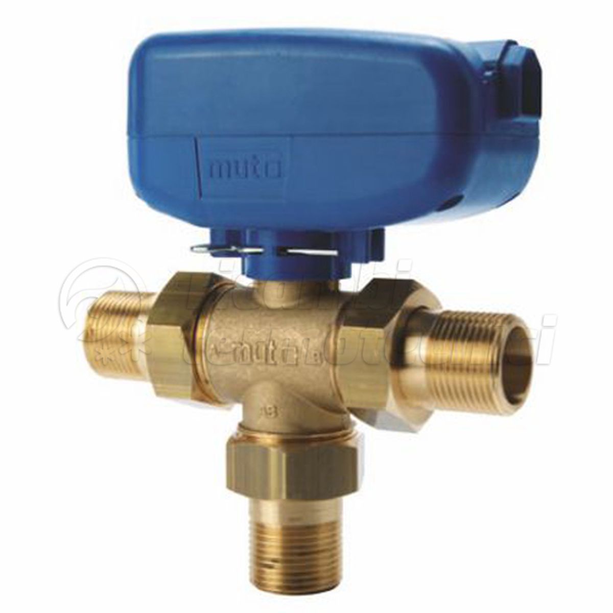 VALVOLA 3 VIE 230V CON BOCCHETTONI 3 M, CAVO MOLEX 6 POLI - G 1 CON RELE