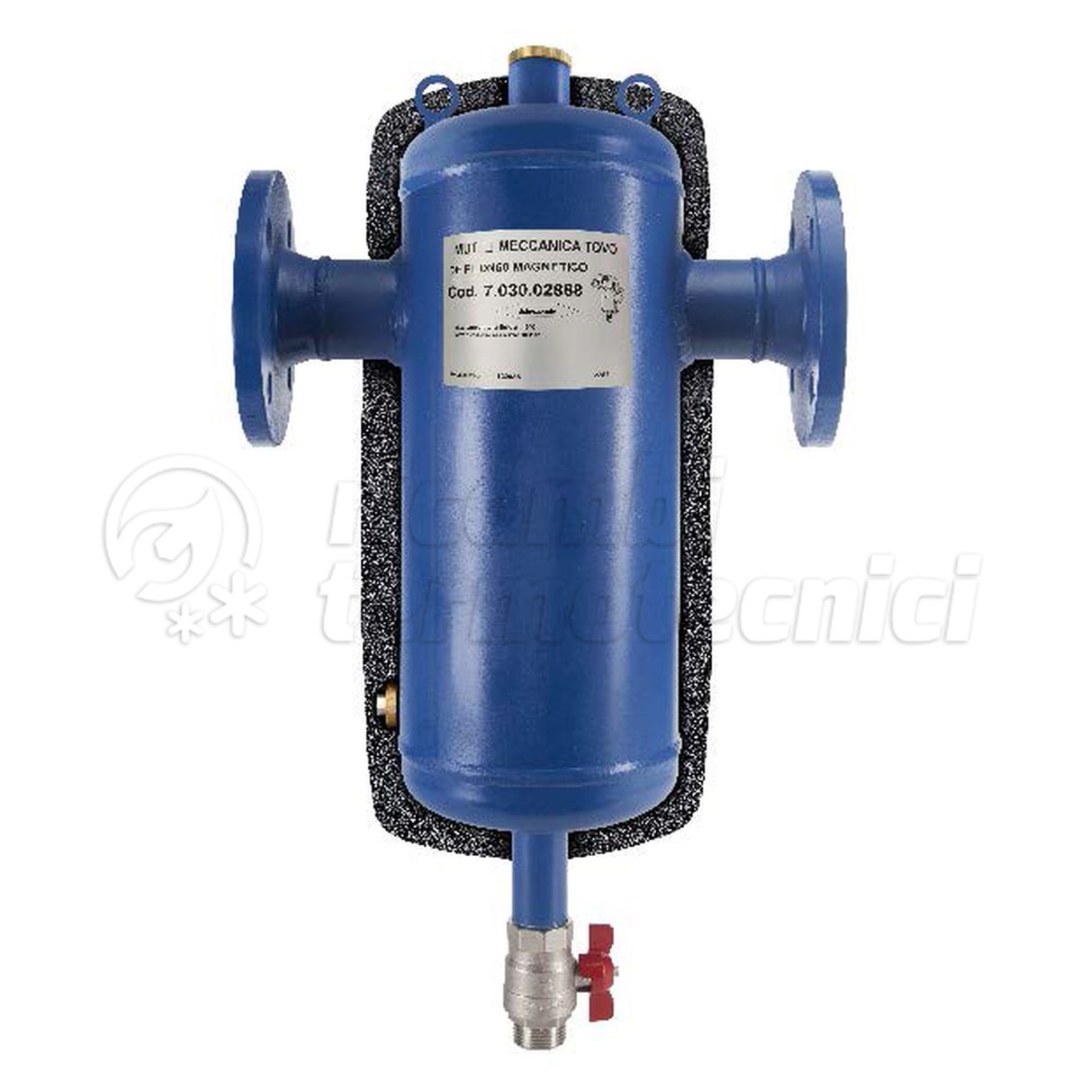 DEFANGATORE CON PRED PER MAGNETE MUT DF DN100 CON COIBENTAZIONE