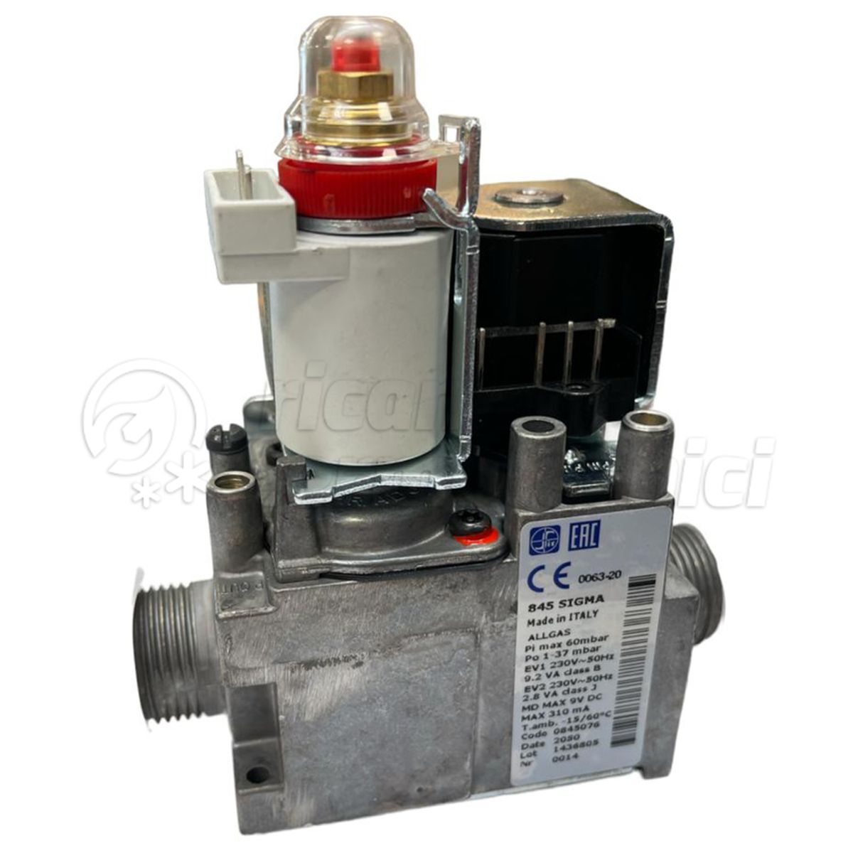 VALVOLA GAS SIT SIGMA 845 PER HERMAN