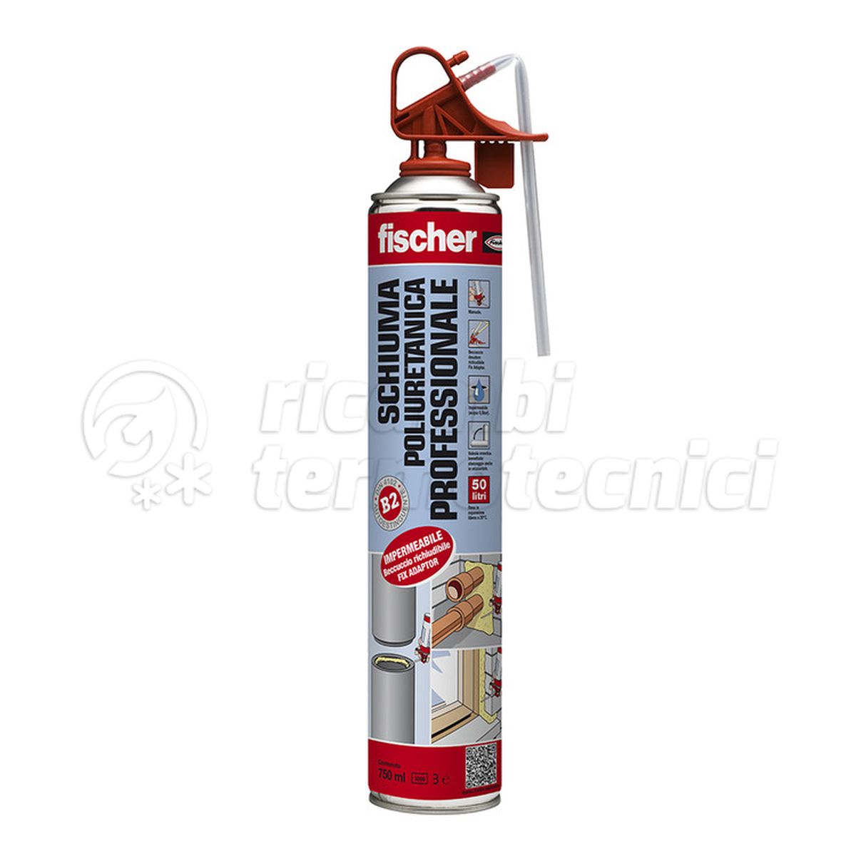 PU 750 SCHIUMA POLIURETANICA PROFESSIONALE PU 750 FISCHER