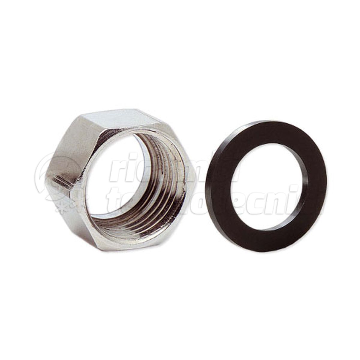 EUROTIS DADO FIL.G 1/2 X TFG12 GAS EN15266 G- CON GUARNIZIONE OT/NI10P