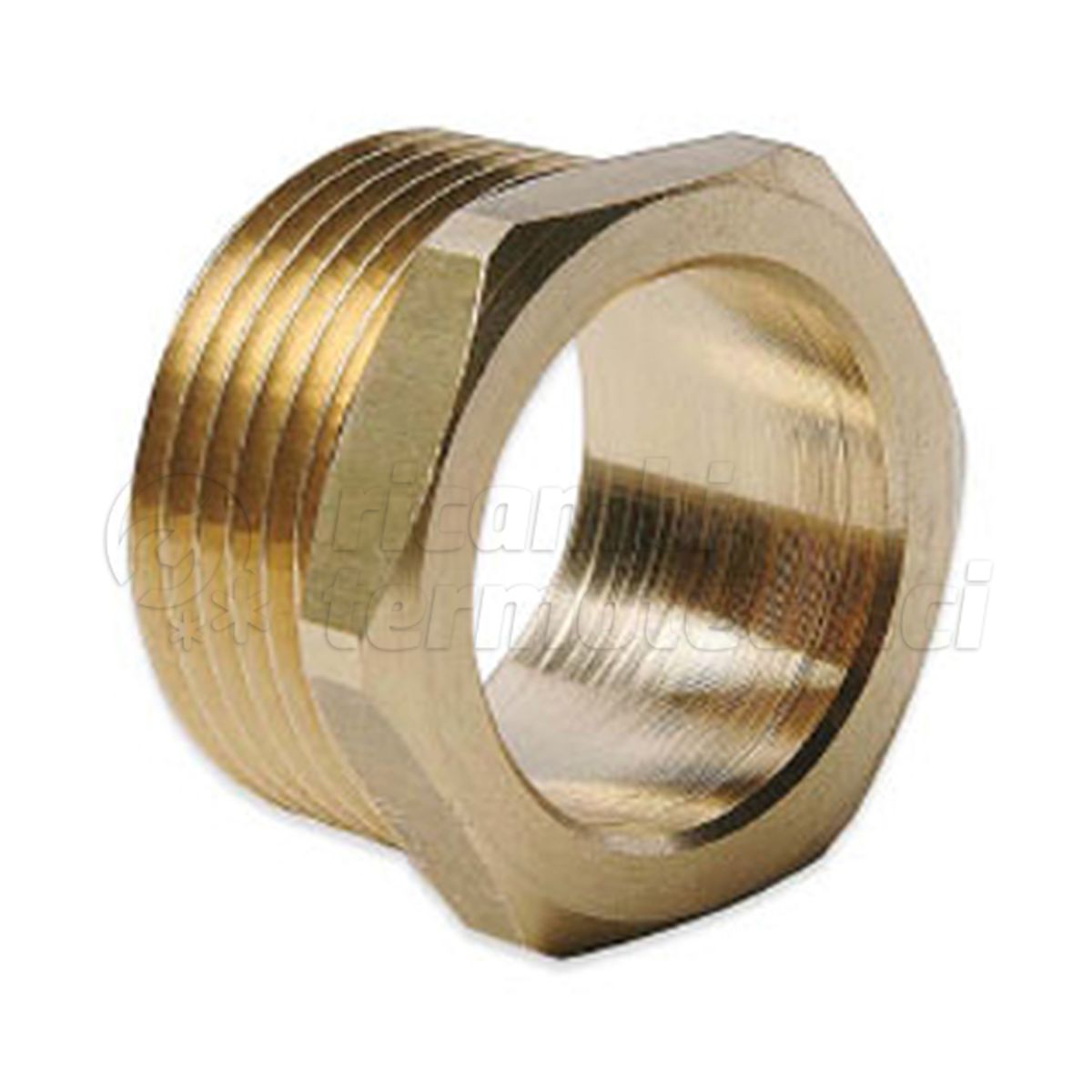 EUROTIS VITE SEMPLICE DI UNIONE M G 3/4 X TFA DN15 WSGOT/GI OTTONE CONF. 10PZ 