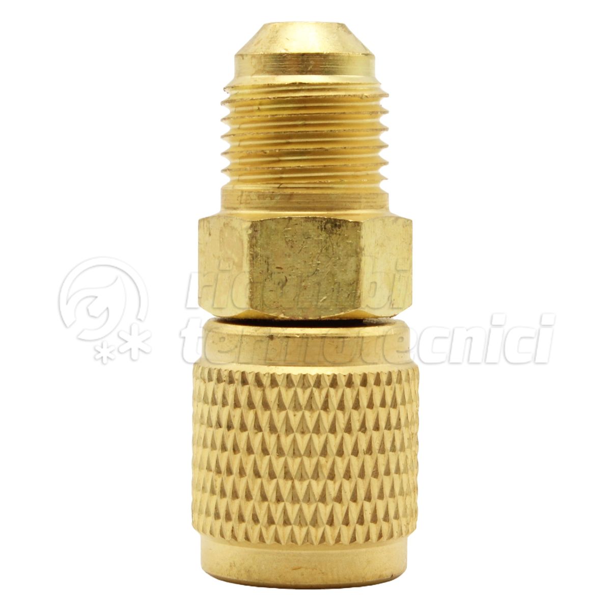 CORE EQUIPMENT ADATTATORE 1/4" F SAE CON PERCUSSORE X 5/16" M SAE CON VALVOLA