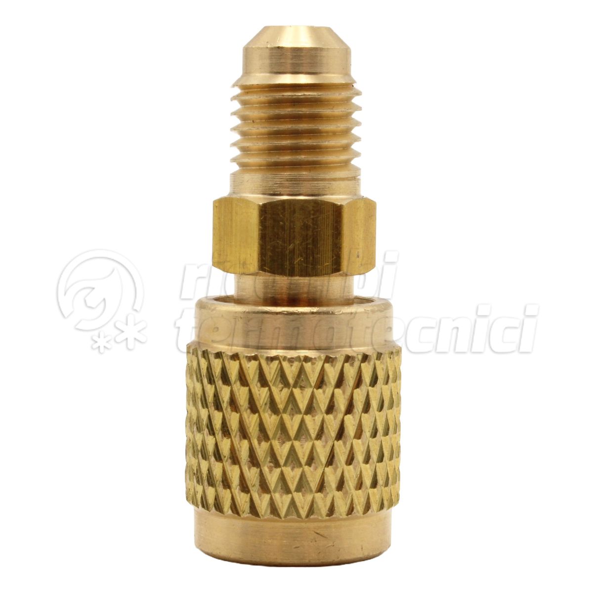 CORE EQUIPMENT ADATTATORE 5/16" F SAE CON PERCUSSORE X 1/4" M SAE CON VALVOLA