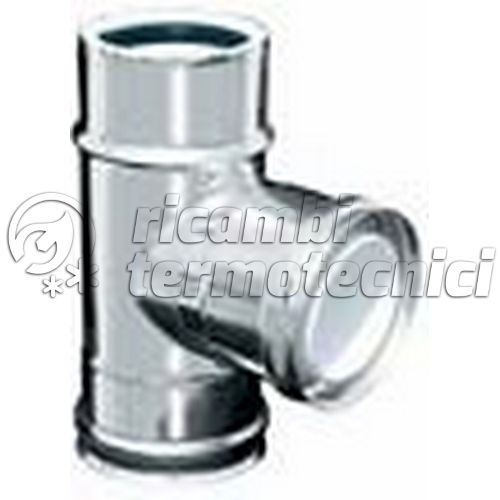 ISOCOND PP-INOX RACCORDO A T  D.100/120