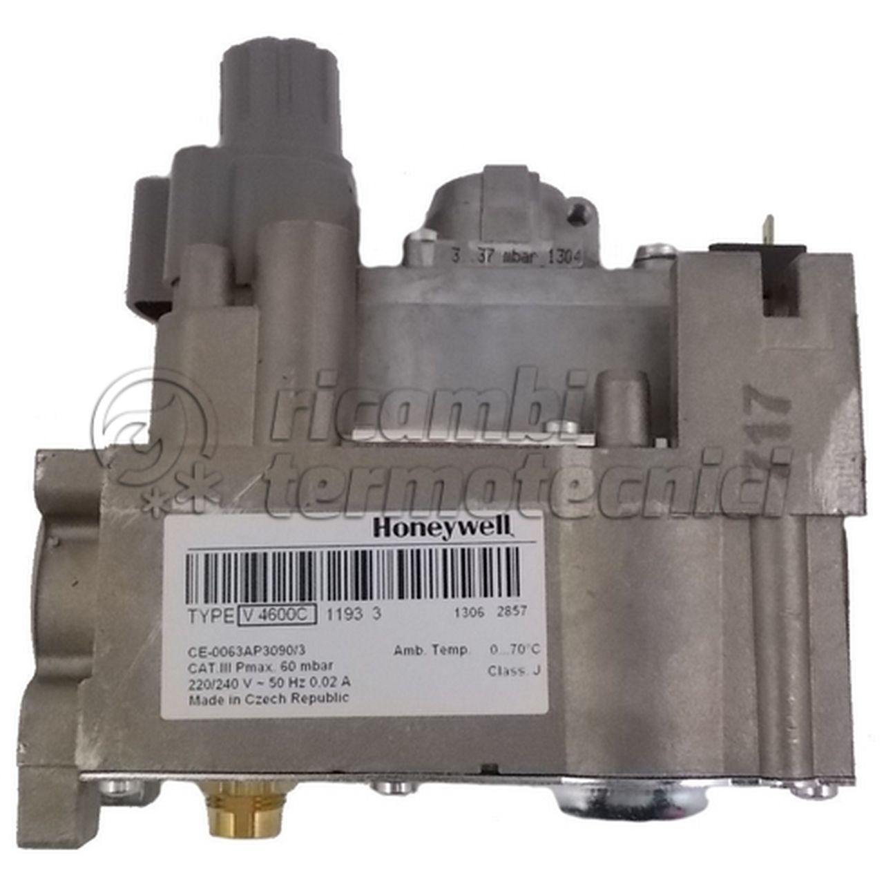 BAXI VALVOLA GAS V 4600 MONOT.