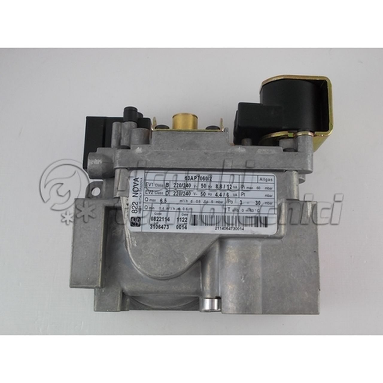 BAXI VALVOLA GAS SIT 822-114 ACC.RAPIDA