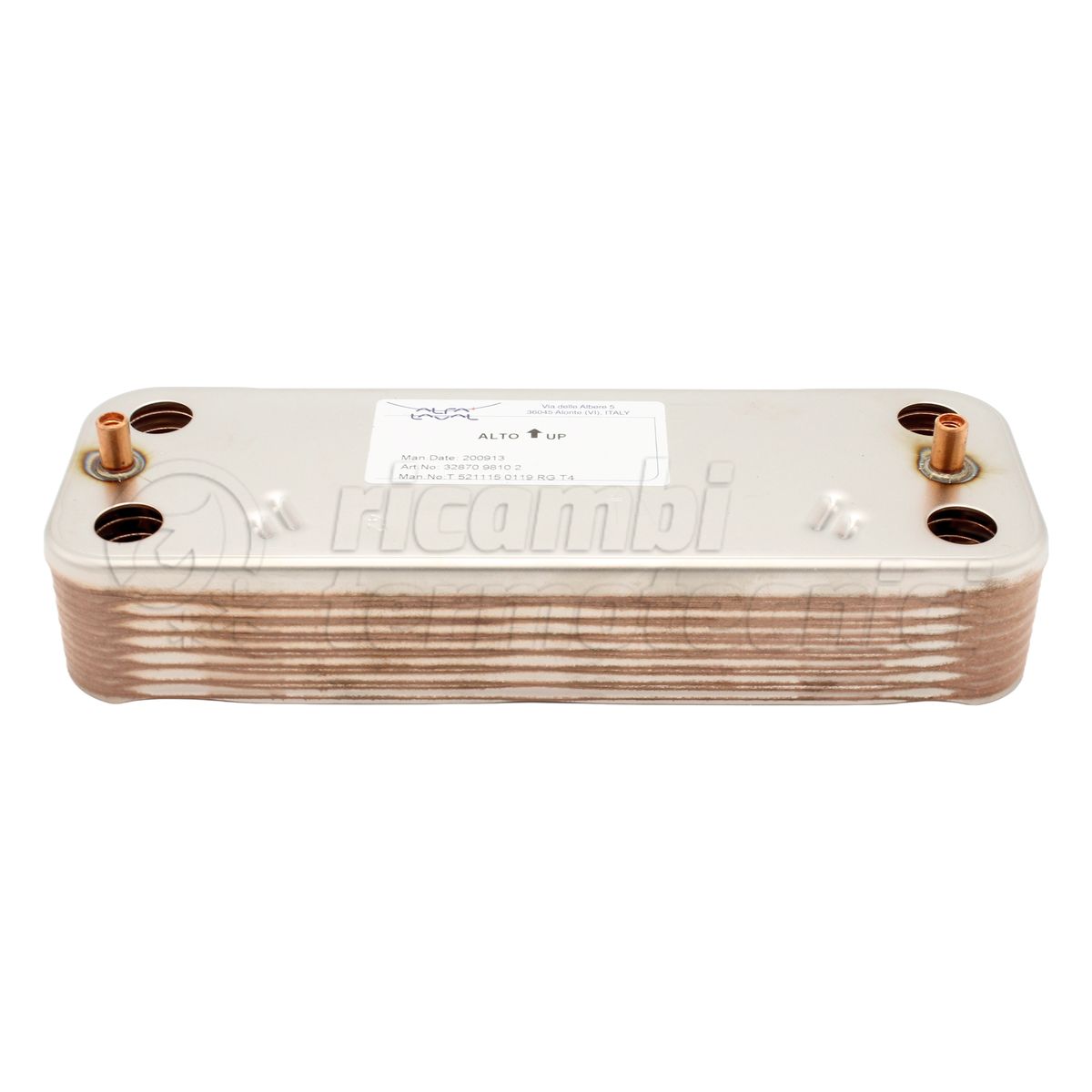 BAXI SCAMBIATORE 12 PIASTRE ALFA LAVAL
