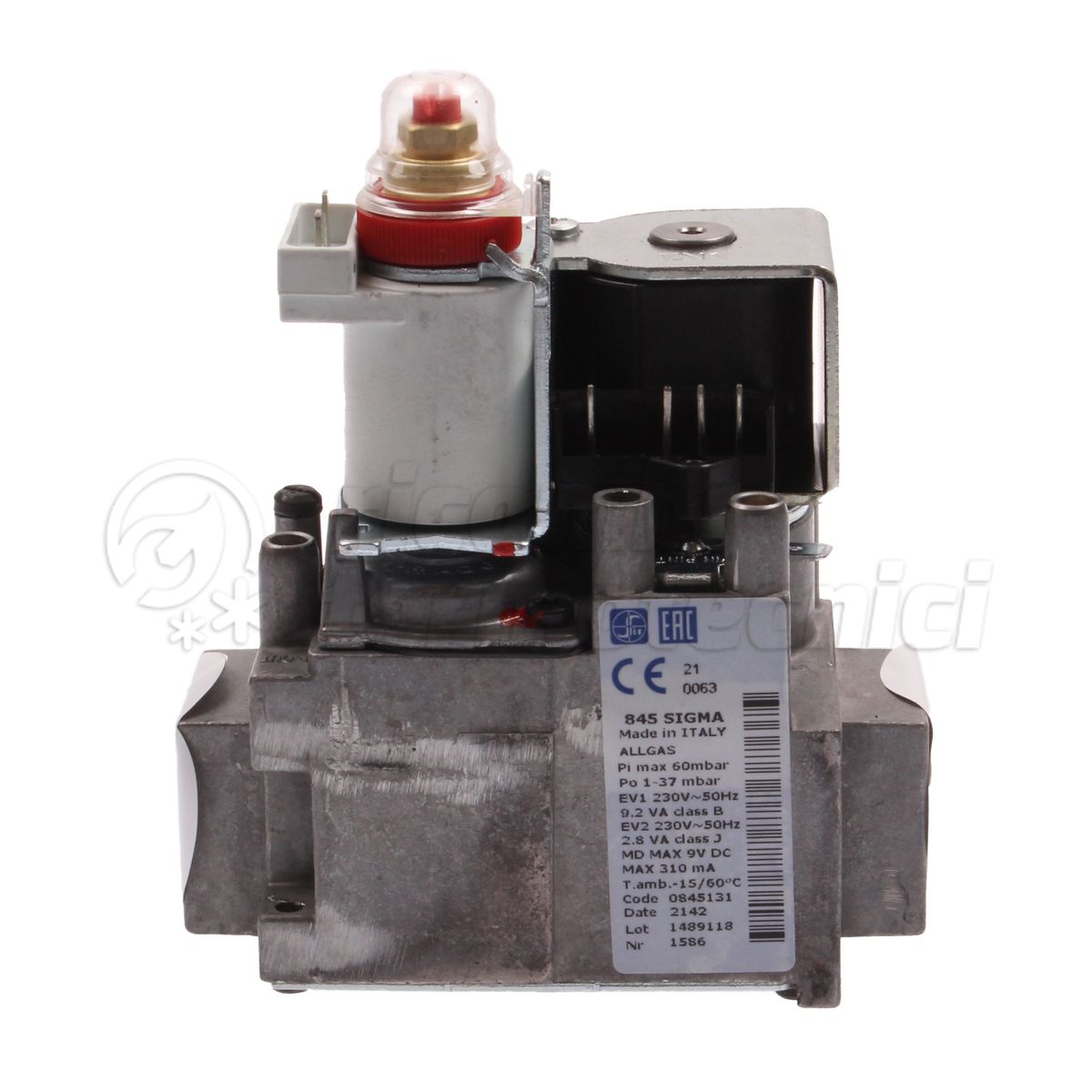 BAXI VALVOLA GAS SIT 845 SIGMA 0845131