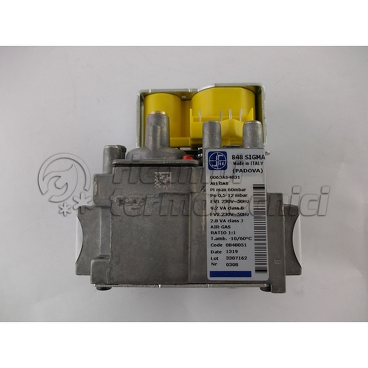 BAXI VALVOLA GAS SIT SIGMA 0848051