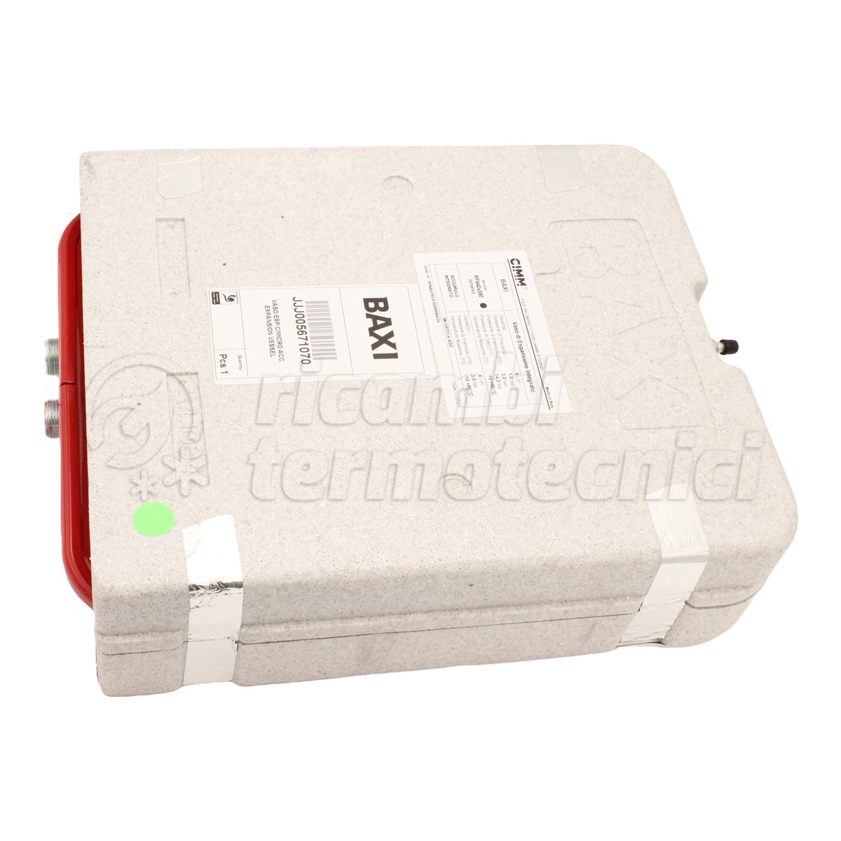 BAXI VASO ESPANSIONE CIMM Q. C/MICRO ACC.