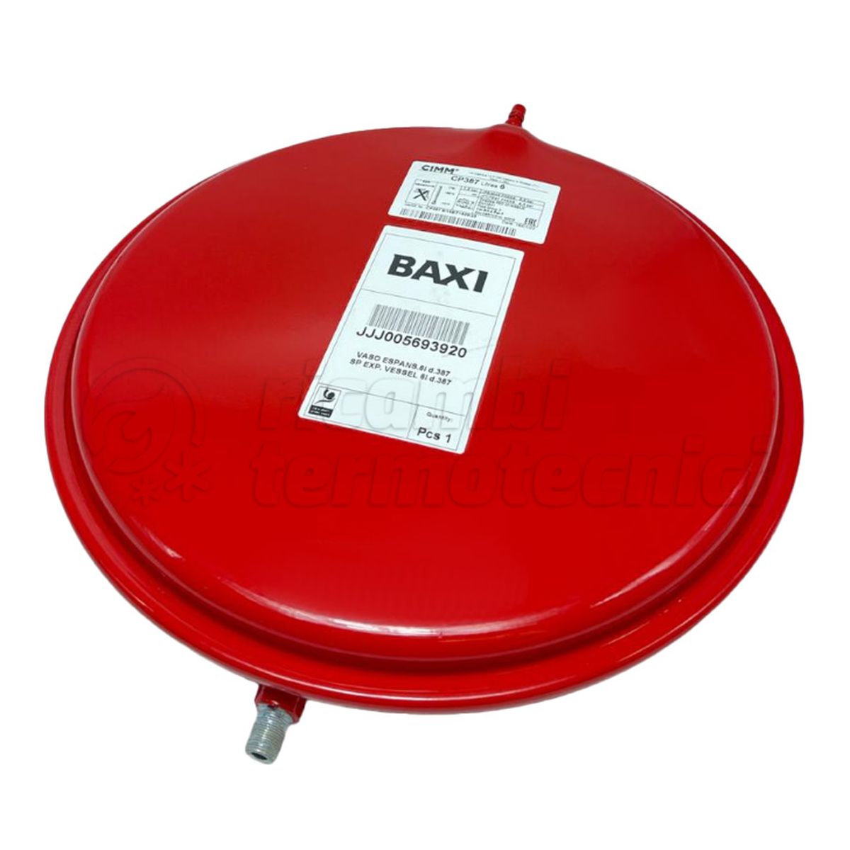 BAXI VASO ESPANSIONE LT6 D.387