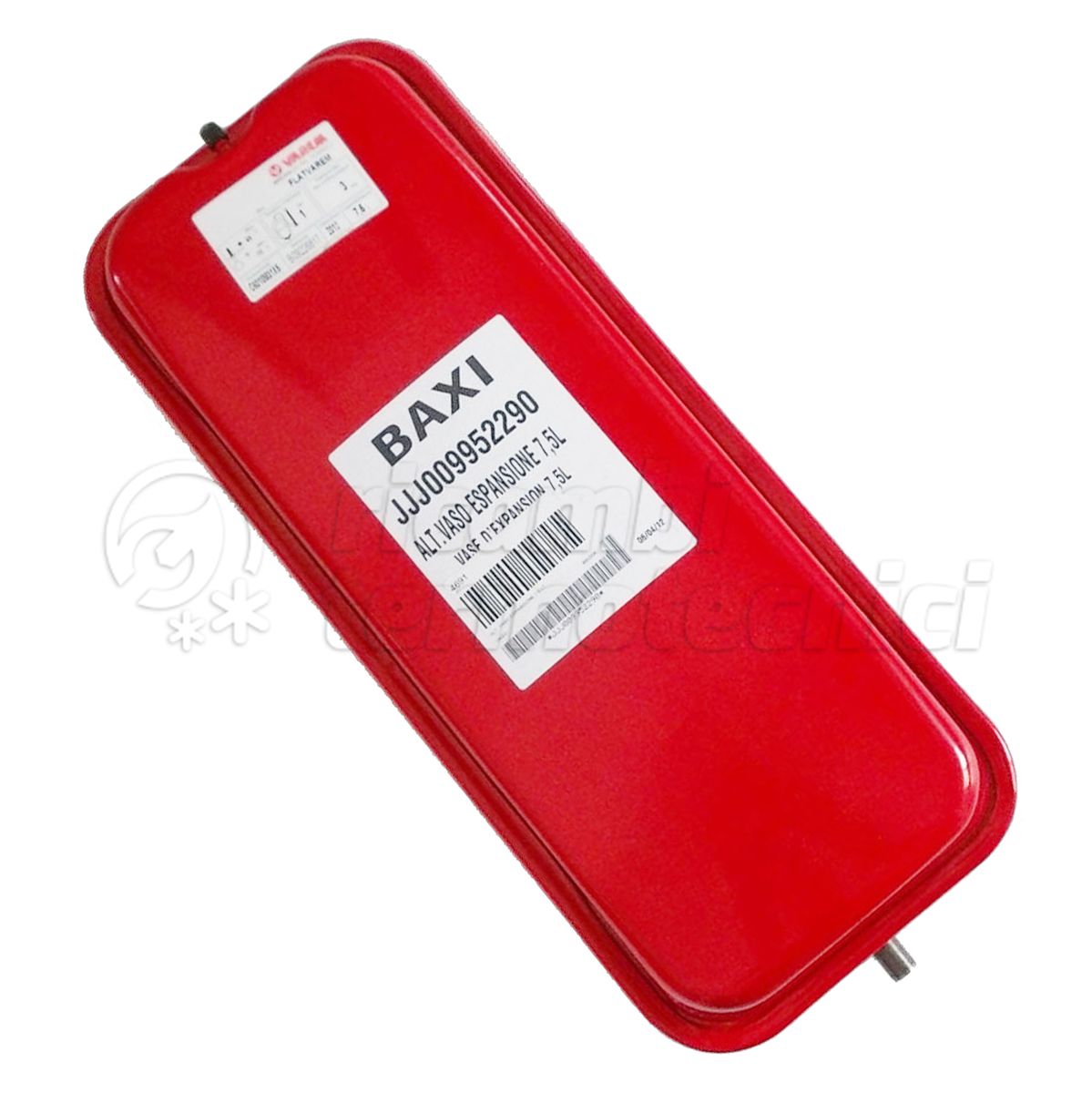 BAXI VASO ESPANSIONE RETTANGOLARE LT7,5 C6010M31000X5000